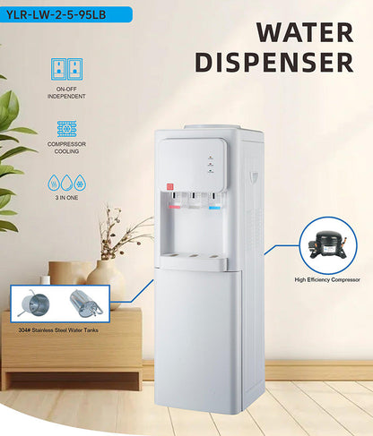 Hot And Cold Floor Standing Water Dispenser YLR-LW-2-5-95LB