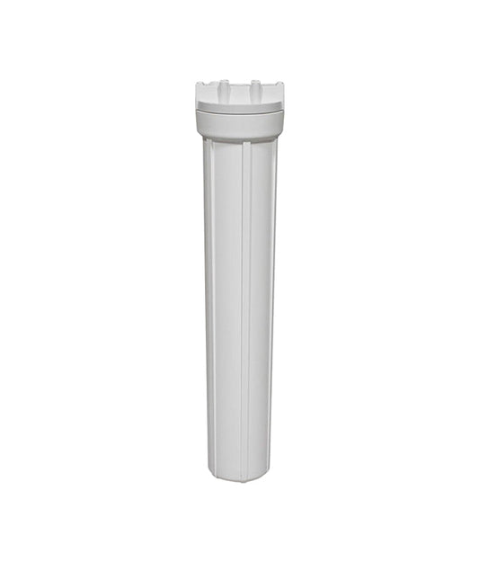 20" Std Housing 3/4" Port White